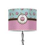 Donuts 8" Drum Lamp Shade - Poly-film (Personalized)