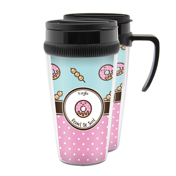 Custom Donuts Acrylic Travel Mug (Personalized)