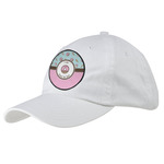 Donuts Baseball Cap - White (Personalized)