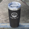 Donuts Black Polar Camel Tumbler - 20oz - Angled