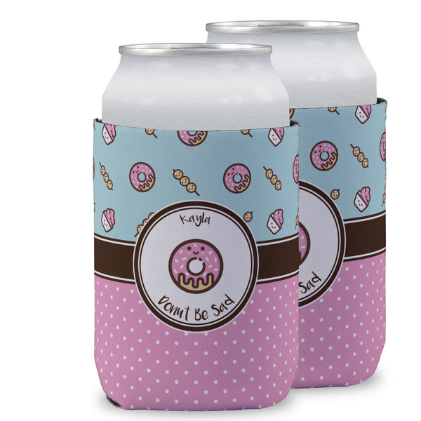 Custom Donuts Can Cooler (12 oz) w/ Name or Text