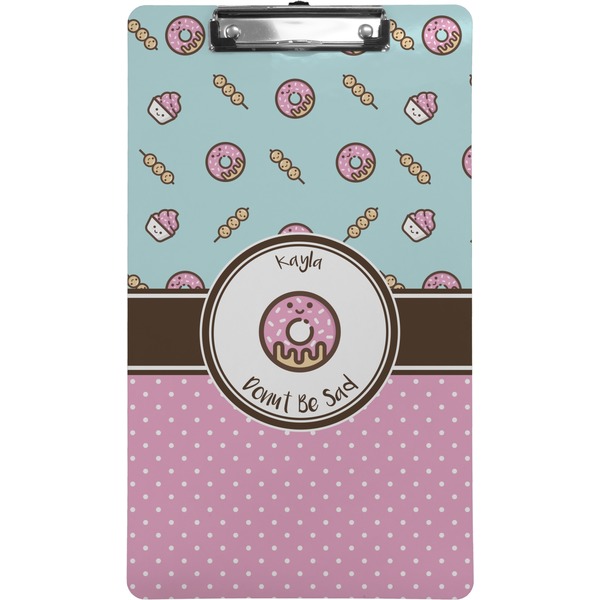 Custom Donuts Clipboard (Legal Size) (Personalized)