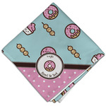 Donuts Cloth Dinner Napkin - Single w/ Name or Text