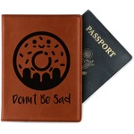 Donuts Passport Holder - Faux Leather - Single Sided (Personalized)