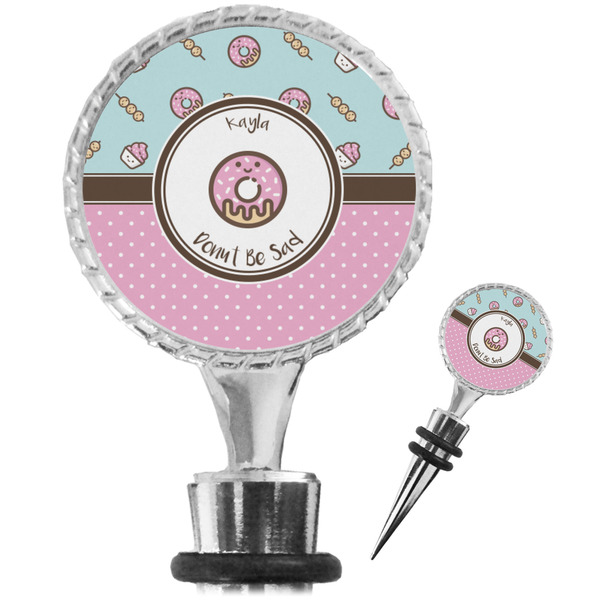 Custom Donuts Wine Bottle Stopper (Personalized)