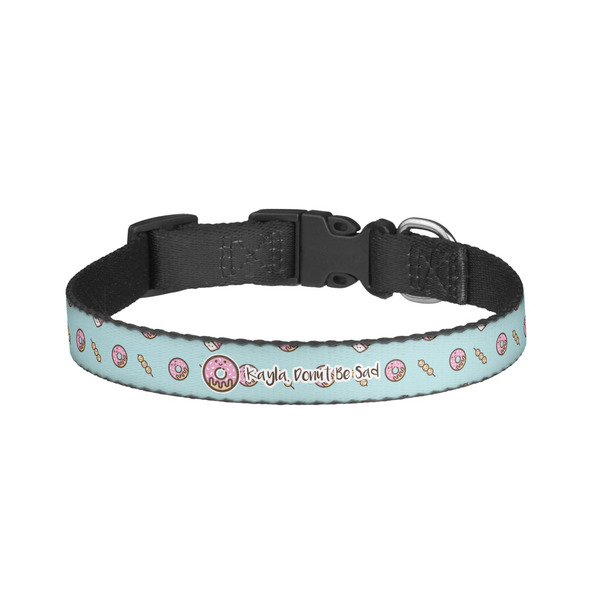 Custom Donuts Dog Collar - Small (Personalized)