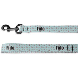 Donuts Dog Leash - 6 ft (Personalized)