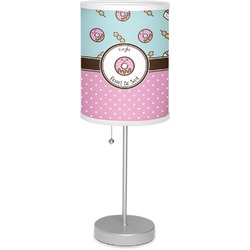 Donuts 7" Drum Lamp with Shade Linen (Personalized)