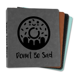 Donuts Leather Binder - 1" (Personalized)