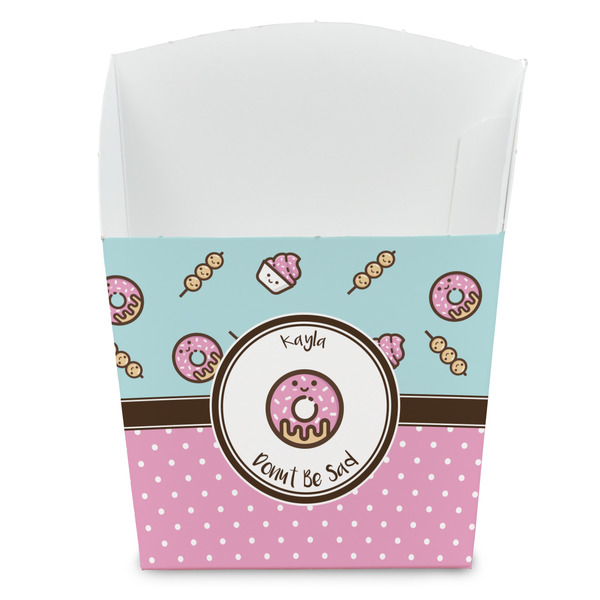 Custom Donuts French Fry Favor Boxes (Personalized)