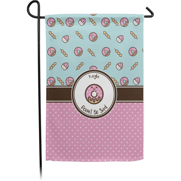 Custom Donuts Garden Flag (Personalized)