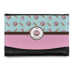 Donuts Genuine Leather Women's Wallet - Small (Personalized)