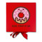 Donuts Gift Boxes with Magnetic Lid - Red - Approval