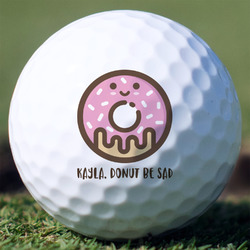 Donuts Golf Balls - Non-Branded - Set of 12 (Personalized)