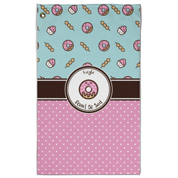 Donuts Golf Towel - Poly-Cotton Blend - Large w/ Name or Text