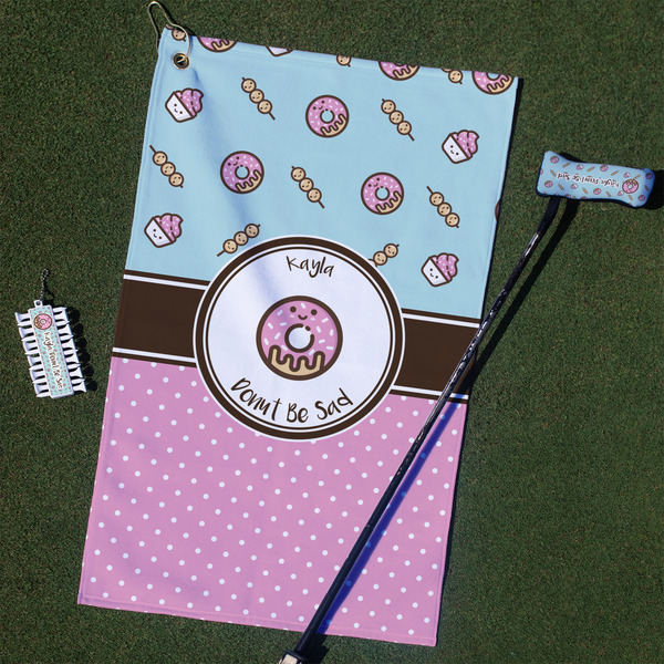 Custom Donuts Golf Towel Gift Set (Personalized)