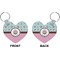 Donuts Heart Keychain (Front + Back)