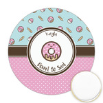 Donuts Printed Cookie Topper - 2.5" (Personalized)