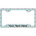 Donuts License Plate Frame - Style C (Personalized)