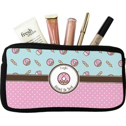 Donuts Makeup / Cosmetic Bag (Personalized)