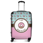 Donuts Suitcase - 24" Medium - Checked (Personalized)