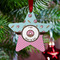 Donuts Metal Star Ornament - Lifestyle