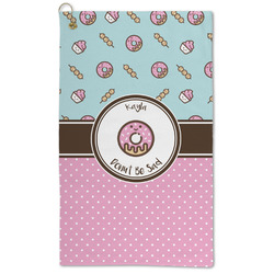 Donuts Microfiber Golf Towel (Personalized)