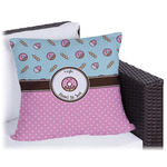 Donuts Outdoor Pillow - 18" (Personalized)