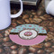 Donuts Round Paper Coaster - Front