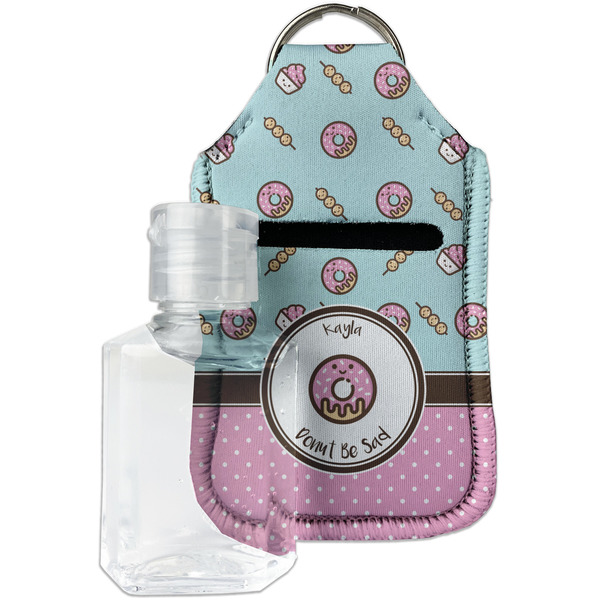 Custom Donuts Hand Sanitizer & Keychain Holder (Personalized)