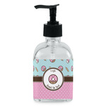 Donuts Glass Soap & Lotion Bottle - Single Bottle (Personalized)