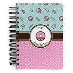 Donuts Spiral Notebook - 5x7 w/ Name or Text