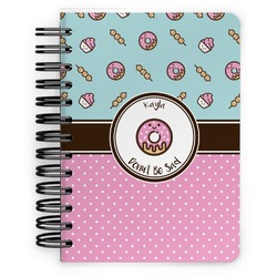 Donuts Spiral Notebook - 5x7 w/ Name or Text