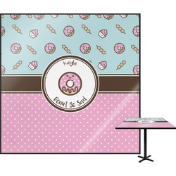 Donuts Square Table Top - 24" (Personalized)