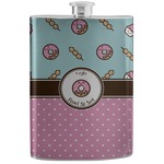 Donuts Stainless Steel Flask (Personalized)