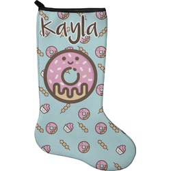 Donuts Holiday Stocking - Single-Sided - Neoprene (Personalized)