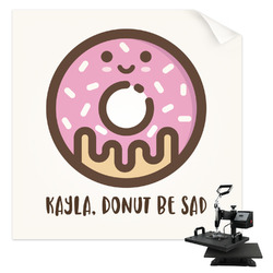 Donuts Sublimation Transfer - Shirt Back / Men (Personalized)