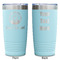 Donuts Teal Polar Camel Tumbler - 20oz -Double Sided - Approval