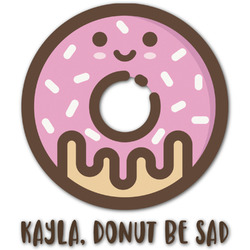 Donuts Graphic Decal - Large (Personalized)