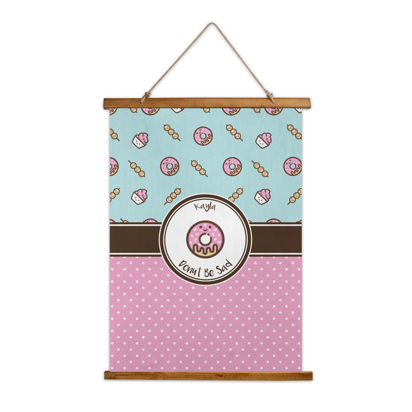 Custom Donuts Wall Hanging Tapestry - Tall (Personalized)