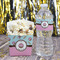 Donuts Water Bottle Label - w/ Favor Box