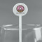 Donuts White Plastic 5.5" Stir Stick - Round - Main