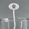 Donuts White Plastic 7" Stir Stick - Oval - Main