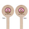 Donuts Wooden 6" Stir Stick - Round - Double Sided - Front & Back