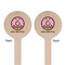 Donuts Wooden 7.5" Stir Stick - Round - Double Sided - Front & Back