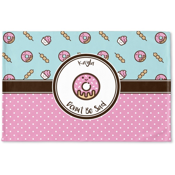 Custom Donuts Woven Mat (Personalized)