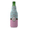 Donuts Zipper Bottle Cooler - FRONT (bottle)