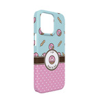 Donuts iPhone Case - Plastic - iPhone 13 Mini (Personalized)