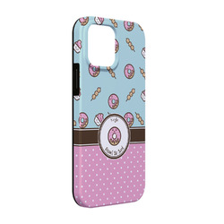 Donuts iPhone Case - Rubber Lined - iPhone 13 Pro (Personalized)