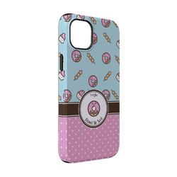 Donuts iPhone Case - Rubber Lined - iPhone 14 Pro (Personalized)